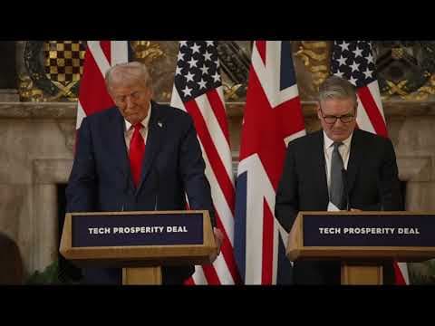 Trump says he and UK's Starmer "have a disagreement" over the recognition of a Palestinian state