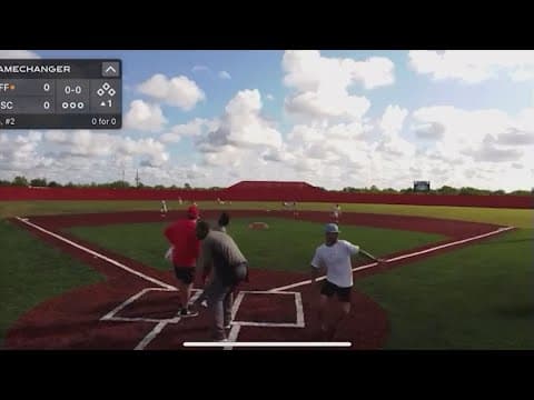 Baseball coach hit by gunfire during game in Katy area