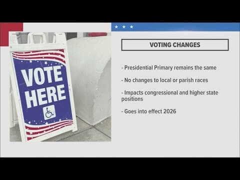 Early voting begins for Louisiana primary
