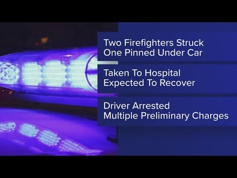 IFD firefighters hit by alleged drunk driver while responding to crash on I-65