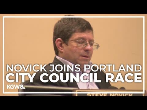 Former City Commissioner Steve Novick to run for Portland City Council