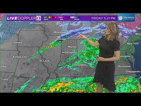 Live Doppler 13 Forecast | 5 p.m. update, March 22, 2024
