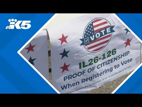 Proposed initiative would require proof of citizenship to vote in Washington