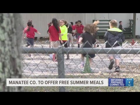 Florida program giving free meals to kids, teens during summer months