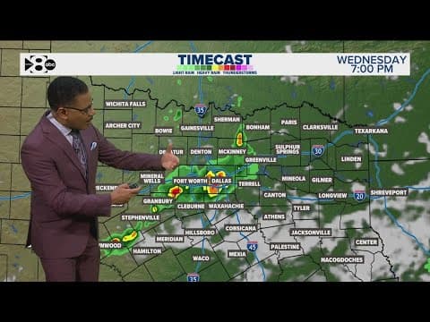 DFW Weather: More rain is possible today, keeping temperatures cool