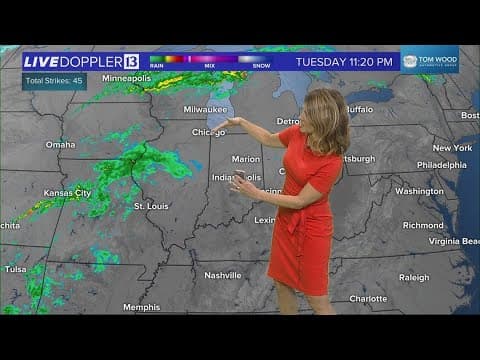 Live Doppler 13 Weather Forecast | Oct. 24, 2023 11 p.m.