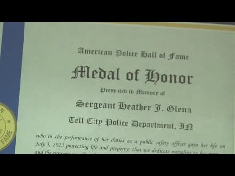 Fallen officer awarded with Medal of Honor