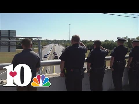 Procession honors KCSO Deputy Blakely