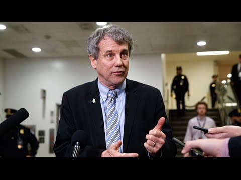 Sen. Sherrod Brown calls on Biden to drop out of 2024 race