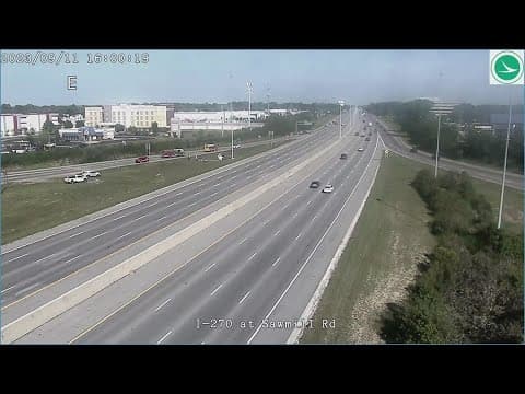 Fatal crash shuts down I-270 westbound near Sawmill Road in northwest Columbus; 1 dead, 1 injured