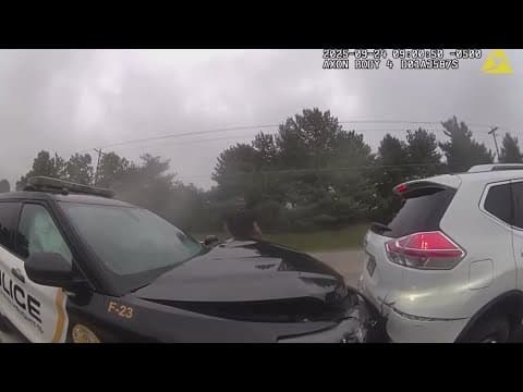 Illinois suspect admits ramming police car, says he was 'bored'