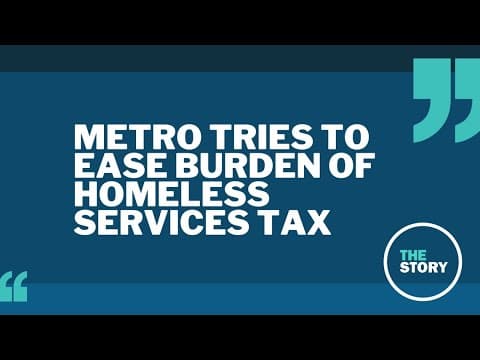 With homeless services tax renewal off the table, Metro Council votes to adjust income thresholds