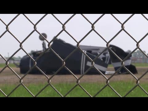 Pilot injured after small plane crashes at Terre Haute Regional Airport