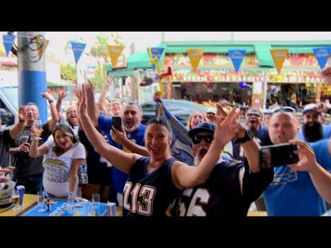 San Diegans flock to São Paulo fan fest party ahead of Los Angeles Chargers opening game