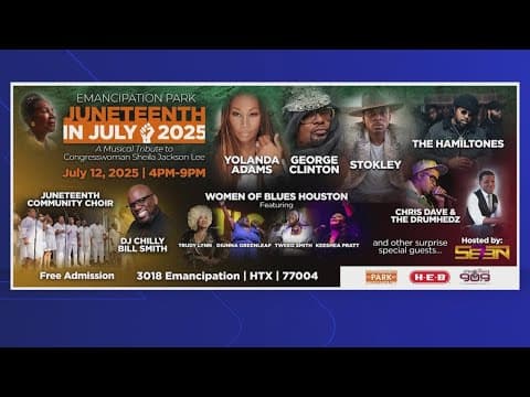 Juneteenth celebration at Emancipation Park planned for July 12