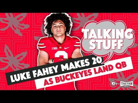 Talking Stuff: California QB Luke Fahey commits to Ohio State