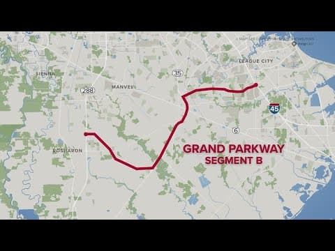 TxDOT wants feedback from community on plans to expand Grand Parkway to Alvin