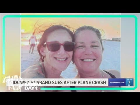 Wrongful death lawsuit filed after husband loses wife in Clearwater small plane crash