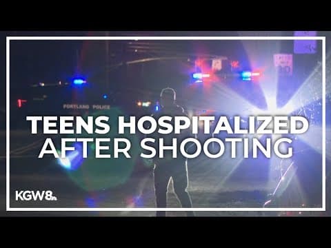 2 teens injured in Southeast Portland shooting