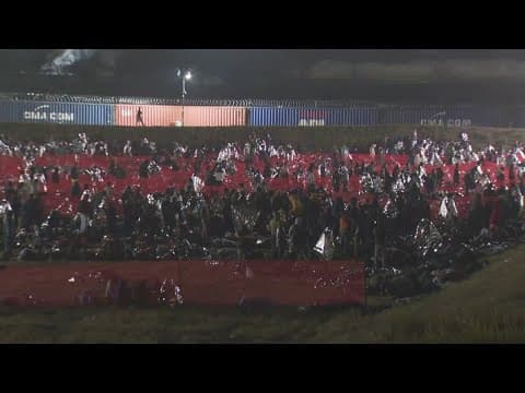 Migrants converge on border after SB4 signed