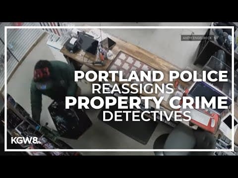 Portland police property crimes detectives reassigned