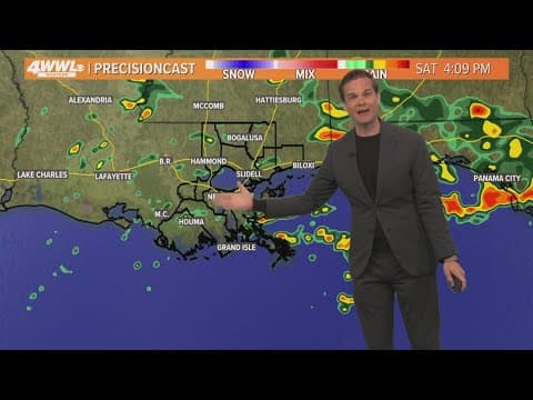 New Orleans Weather: Cool Thursday, warmer Friday and storms possible this weekend