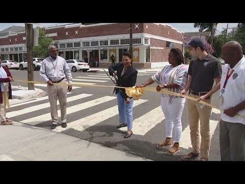 Watch: Mayor Cantrell celebrates completion of $10.8 million roadwork project in Central City