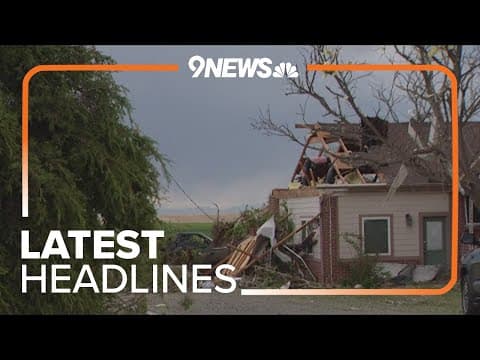 Latest headlines | Tornado cleanup efforts continue in Bennett area, Elbert County