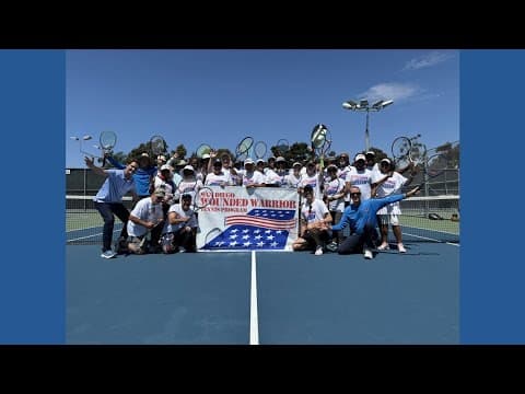 Veterans find healing through free tennis program at Balboa Tennis Club