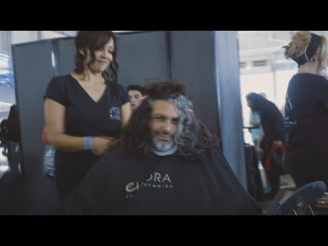 The Longhairs donate 250 pounds of hair to charity in 24 hours | Get Uplifted