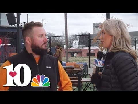 Preparing for Tennessee and Ohio State matchup at a brewery