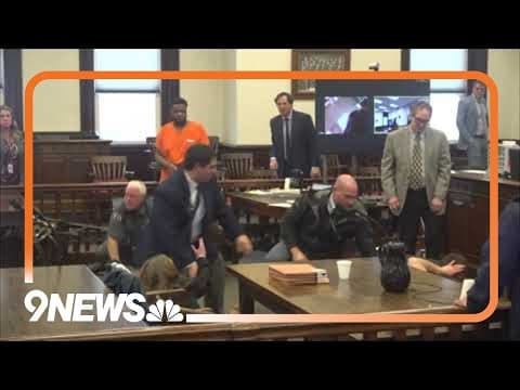 Brawl breaks out in murder sentencing hearing