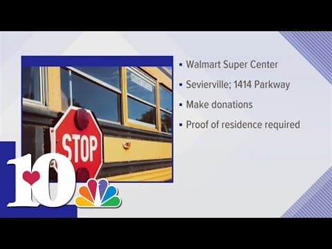 School supplies donation drive set for Saturday in Sevierville