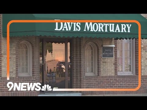 Decomposing bodies found at mortuary associated with Colorado coroner