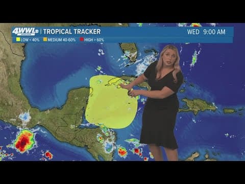 Tropical Update: Area of low pressure to watch in northern Caribbean Sea