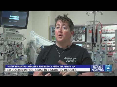 Pediatric ER doctor sees 'dramatic' rise in e-bike, e-scooter injuries among kids
