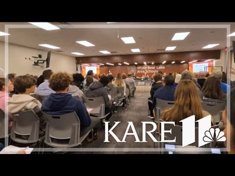Parents address White Bear Lake school board after 22-year-old fraudulently enrolled at high school