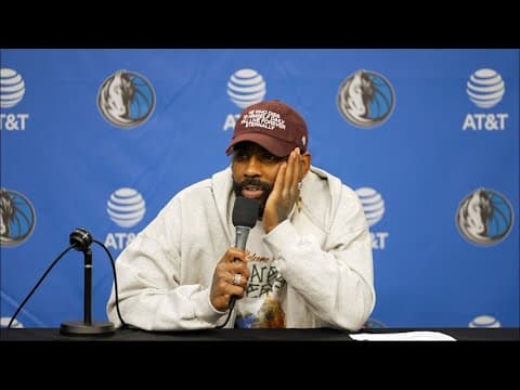 Kyrie Irving says he's texted Luka Doncic since trade went down