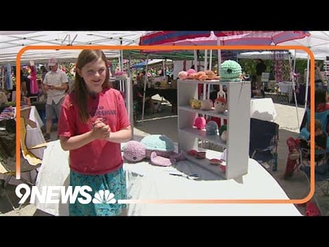 Children's Entrepreneur Market held at Four Mile Historic Park