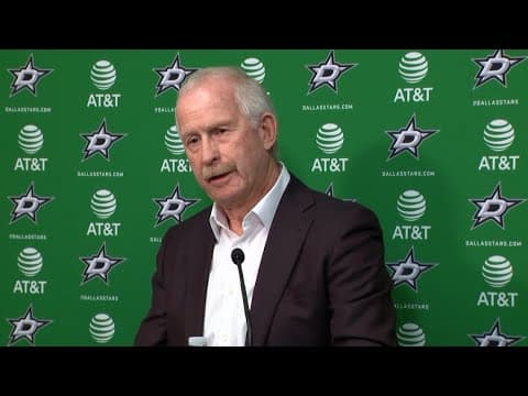 FULL PRESS CONFERENCE: Dallas Stars fire Pete DeBoer | Jim Nill speaks with media