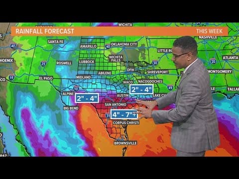 Tropical storm could bring heavy rain to south Texas