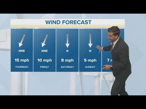 Fall weather continues; cool mornings, mild afternoons