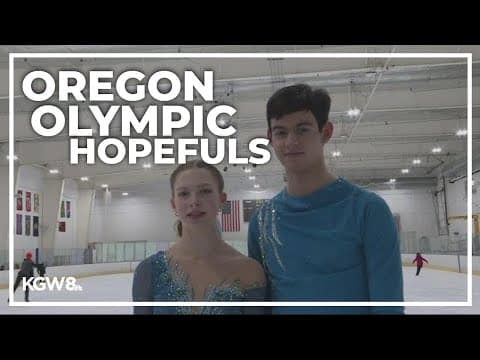 Oregon championship figure skaters with Olympic hopes