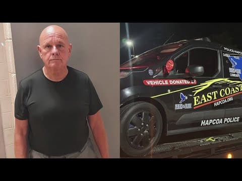 Video shows alleged phony cop's traffic stop, police say