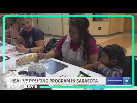 Creative program helps bring Sarasota police closer to the community