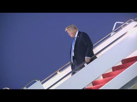 President Trump returns to DC after leaving G7 summit early