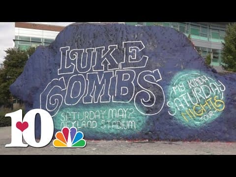 Fans react to Luke Combs playing at Neyland Stadium for 'My Kinda Saturday Night' Tour