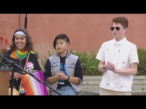 Pride progress flag raised at San Diego Unified