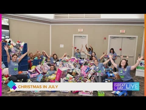 'Christmas in July' at St. Josephs Children's Hospital