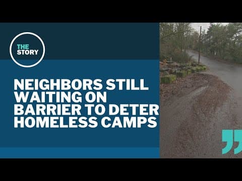 Neighbors along Southeast Portland road notorious for homeless camps still waiting on city action